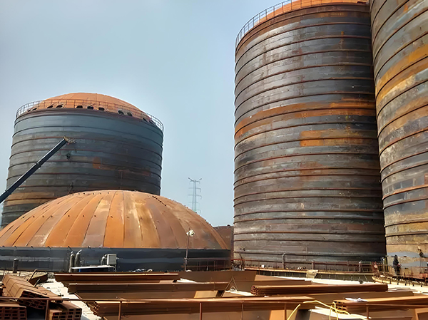 长安焦粉钢板仓